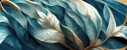 3D Rendered Leaf Design jor-0250