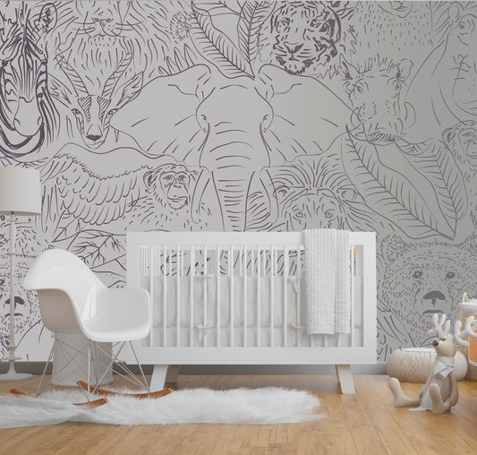 Animal themed dreams to life Wallpaper-jor-0020